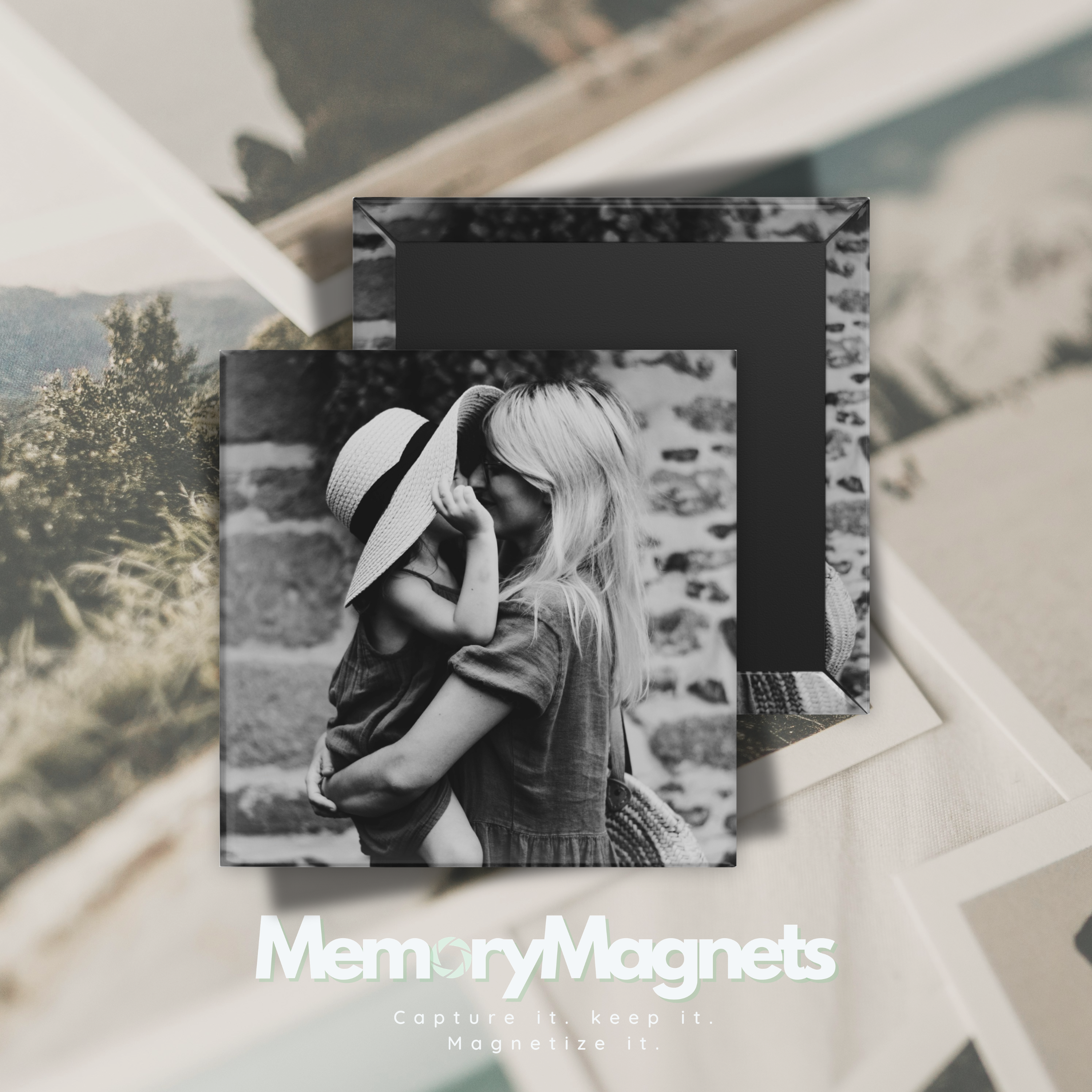 2" x 2" Photo Magnets