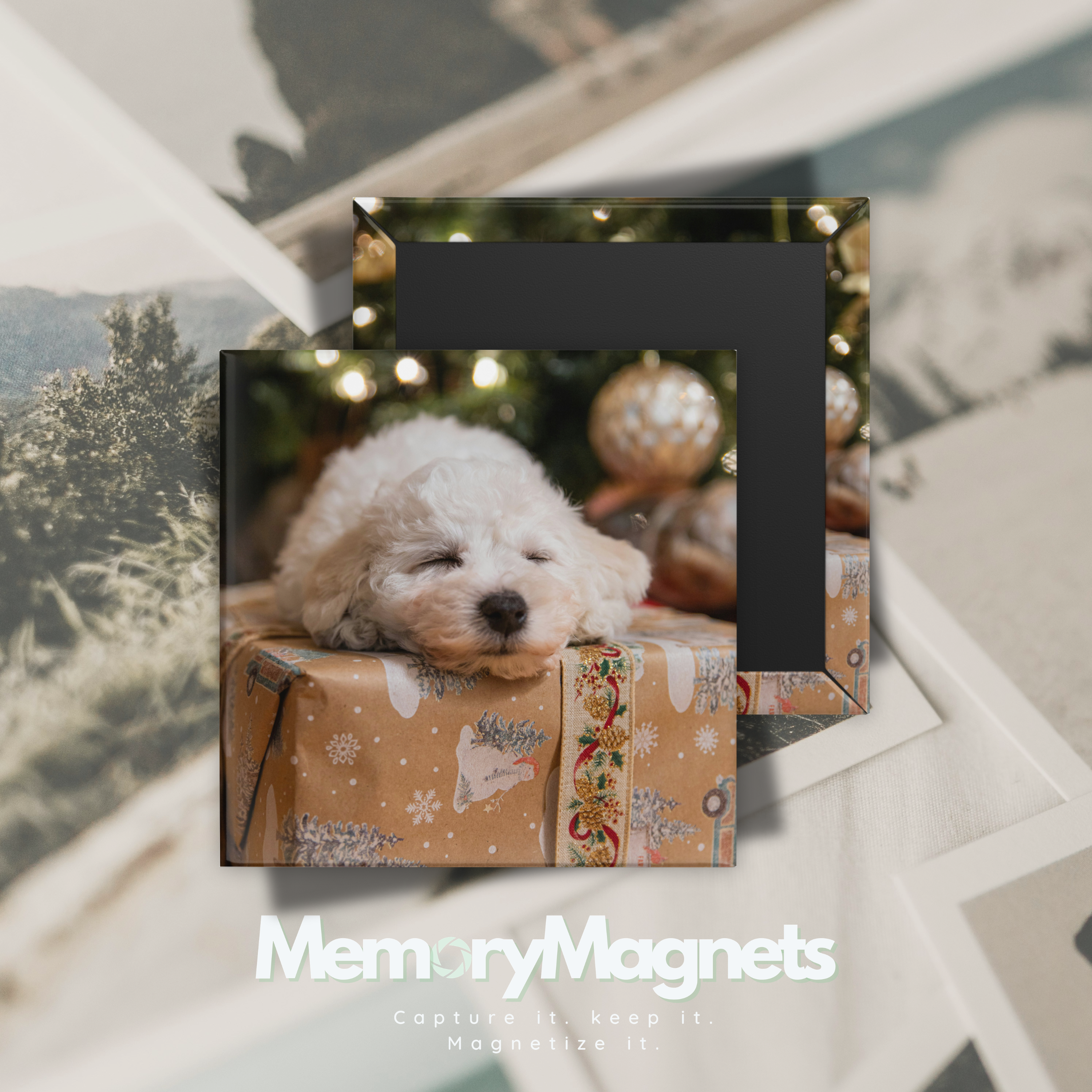 2" x 2" Photo Magnets
