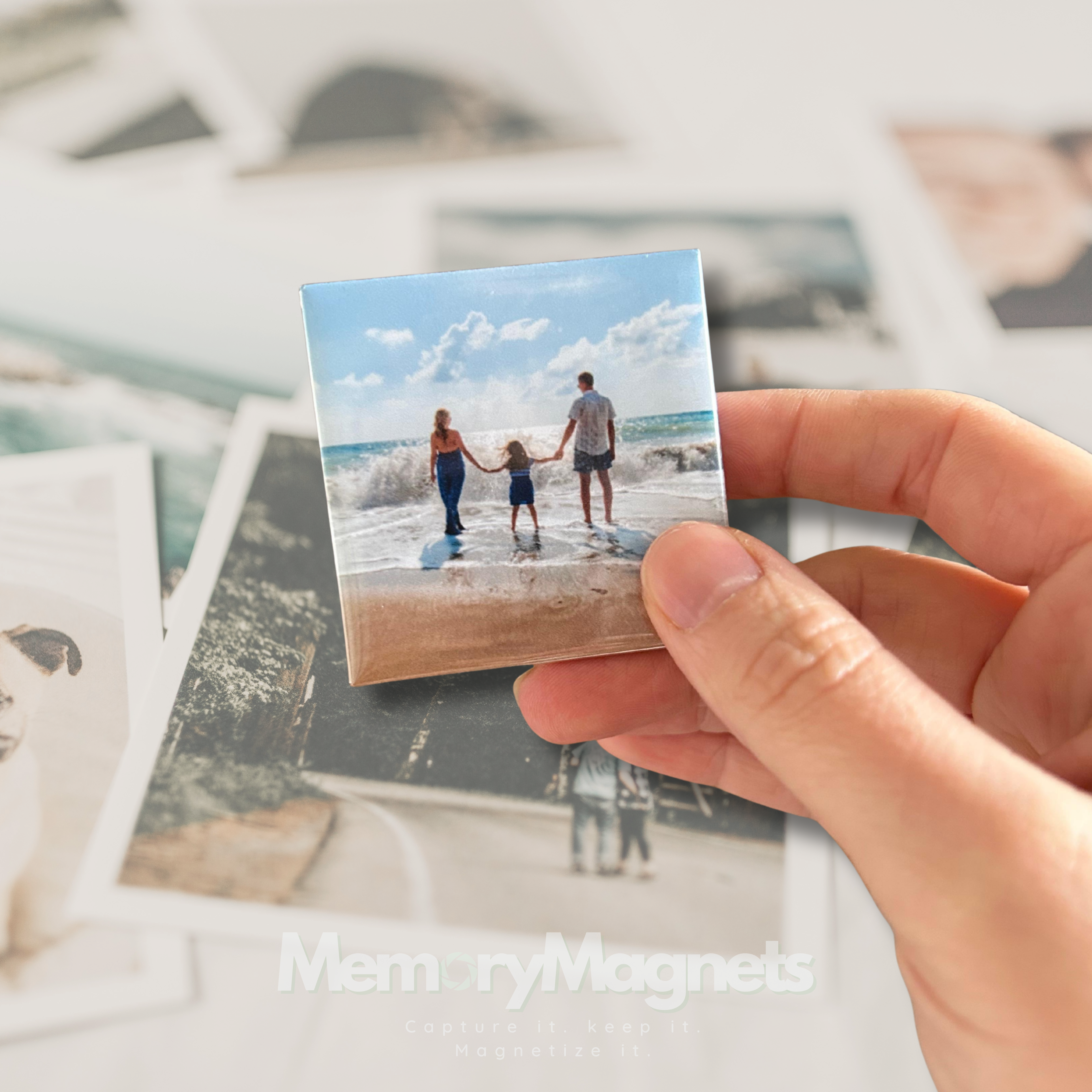2" x 2" Photo Magnets